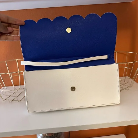 KATE SPADE Lily Ave Kiki White Clutch (NWOT) - Picture 14 of 14